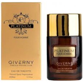 PLATINUM POUR HOMME  100ML GIVERNY
